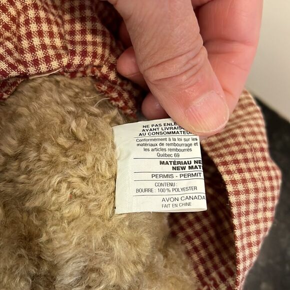 Avon Canada Bear Jointed Girl English French Books. Size 12”. Fully Jointed💕 - Picture 9 of 10